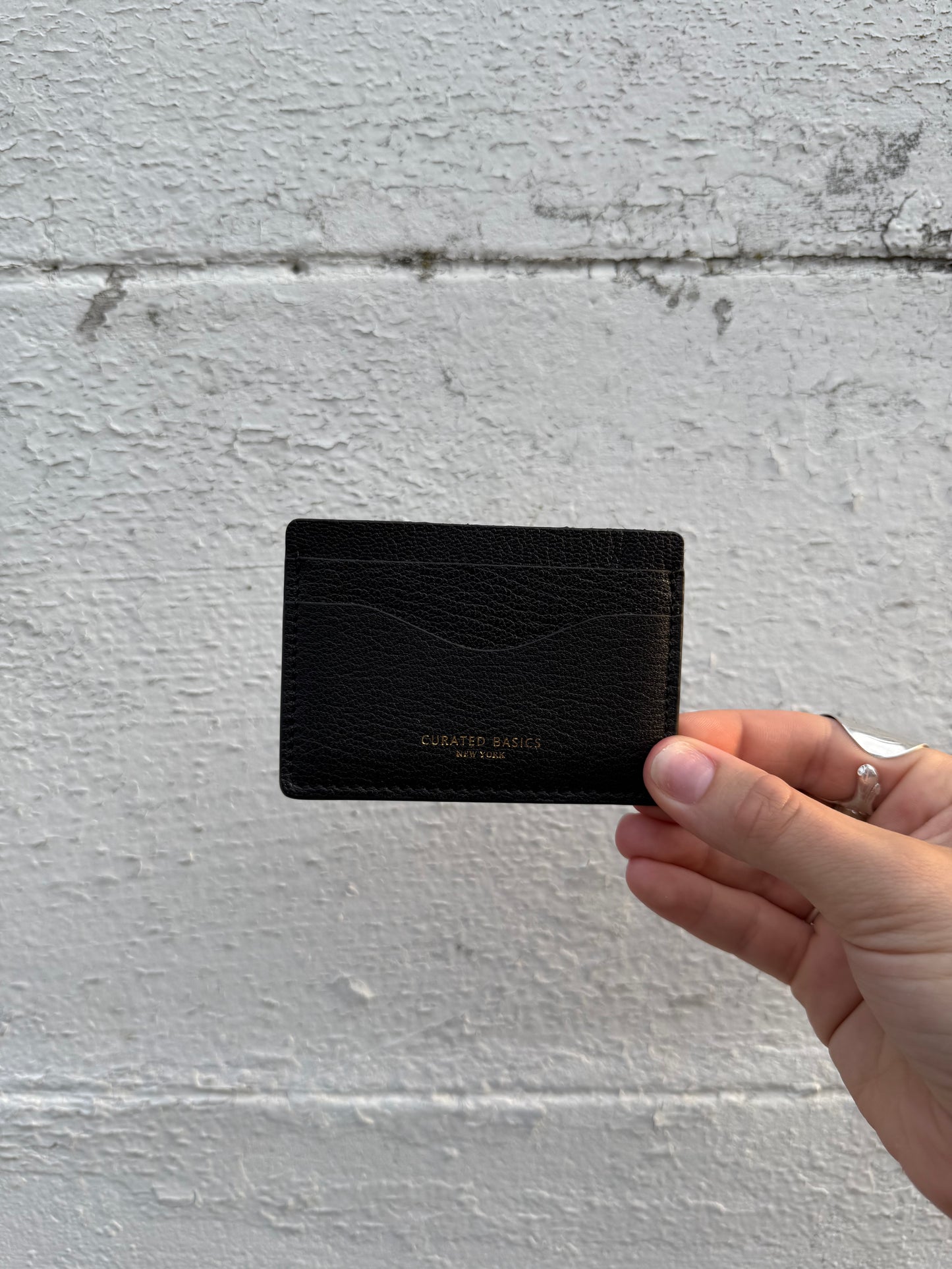 LEATHER CARDHOLDER