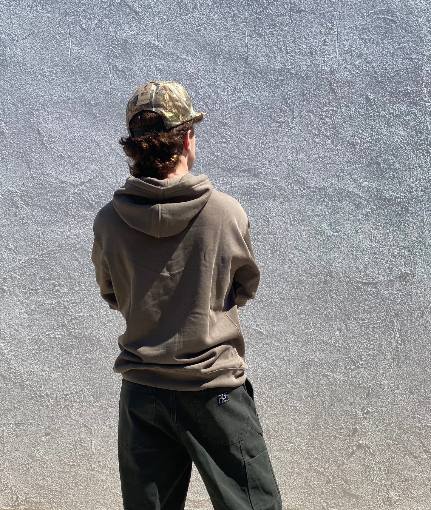 EMB HOOD FLEECE