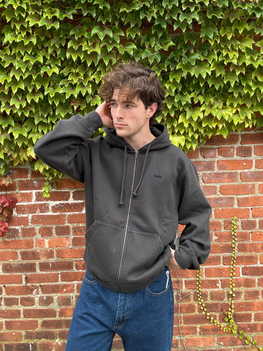 EMB FULL ZIP HOODIE